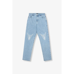 Alix The Label Denim bull pants -