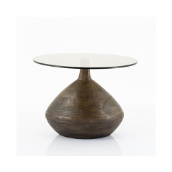 Furnilux Side table bond - 50 x 50 x 11 cm / 41 x 41 x 27