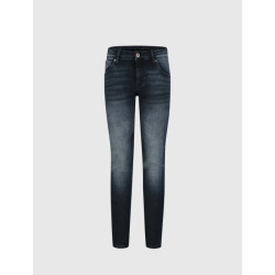 Ballin Amsterdam Jeans broek the noah donker denim