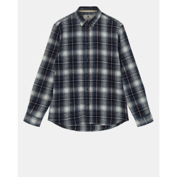 Anerkjendt Akleif flannel check shirt 901669 sky captain