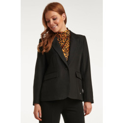 Smashed Lemon 23723-999 damesblazer in zwart van 100% polyester