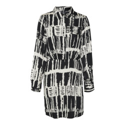 Vero Moda Vmcindy cleo ls short shirtdress dessin