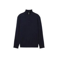 Tom Tailor Cotton casmire knit navy