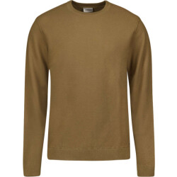 No Excess Pullover crewneck solid jacquard