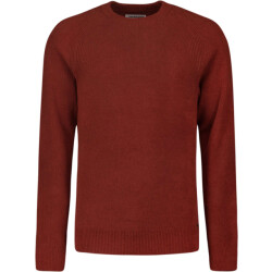 No Excess Pullover crewneck ribknit super sof rusty