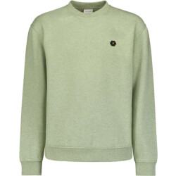 No Excess Sweater crewneck melange smoke