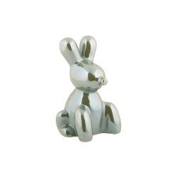 Present Time beeld konijn jungle green plated