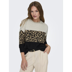 Only Onljade animal ls o-neck noos knt