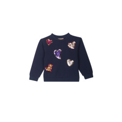 Someone Meisjes sweater navy