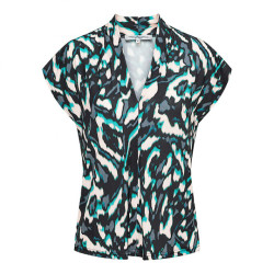 &Co Woman &co women top lydia mineral green multi