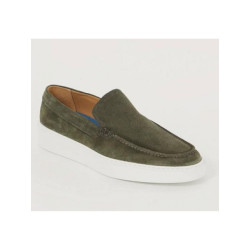 Giorgio 13781 suede loafer witte zool