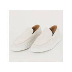 Giorgio 13781 suede off white loafer met witte zool