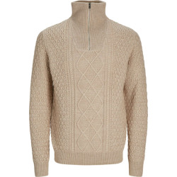 Jack & Jones Jprblunorth knit high neck sn pure cashmere/melang