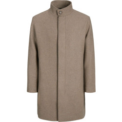 Jack & Jones Jprblawilson wool coat sn greige