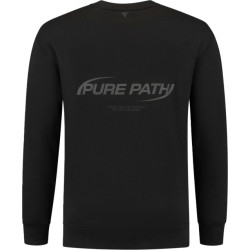 Pure Path Cosmic orbit sweater black