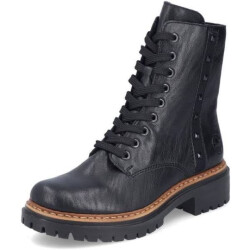 Rieker Kort veterlaarsje 72647-00 black