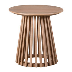 Lewis & Loft Bijzettafel lef fsc® mangohout rond ⌀50 naturel