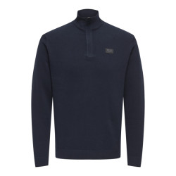 Only & Sons Onsjaxson life reg 12 half zip knit navy