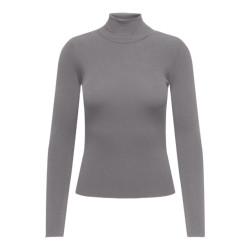 Jacqueline de Yong Jdycirkeline ls roll neck pullover taupe