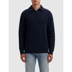 Pure Path Loose fit halfzip knitwear