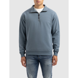 Pure Path Sideline wordmark halfzip sweater