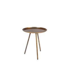 White Label Living Side table frost copper