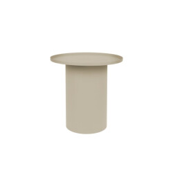 White Label Living Side table sverre round ivory