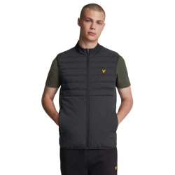 Lyle and Scott Hybrid double baffle gilet