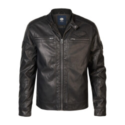 Petrol Industries Heren jas m-3040-jac106 9091 dark black