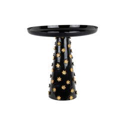 Leitmotiv bijzettafel golden flowers -