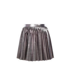 Looxs Revolution Meisjes plooi rok metallic mink
