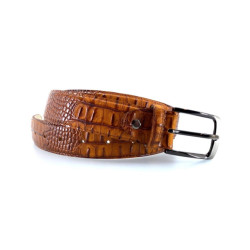 Rehab 8842105428-belt croco 4000-brown