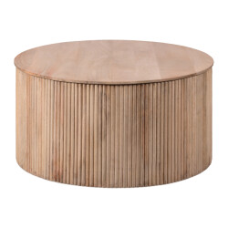 Lewis & Loft Salontafel lonne fsc®-gecertificeerd mangohout – rond ⌀70–