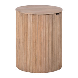 Lewis & Loft Bijzettafel lonne fsc® mangohout – rond ⌀40 – naturel