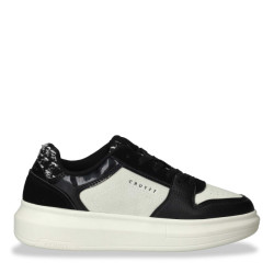 Cruyff tennis court black white lage sneakers dames