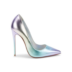 Christian Louboutin So kate 120 metallic ombre leather high heel pumps