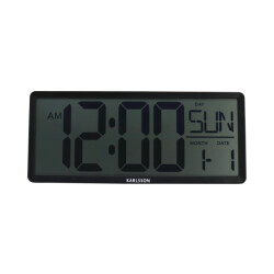 Karlsson wand/tafelklok retro lcd -