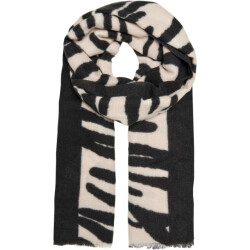 Only Onlcathinka life soft scarf cc black/zebra