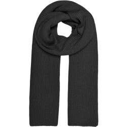 Only Onlthrina knit lurex scarf cc black/silver lurex