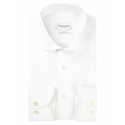 Profuomo Sky blue slim fit overhemd met lange mouwen