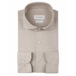 Profuomo Japanese knitted overhemd met lange mouwen