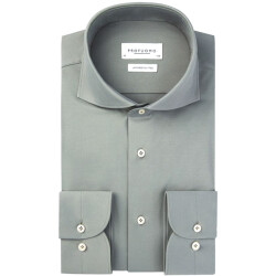 Profuomo Japanese knitted overhemd met lange mouwen