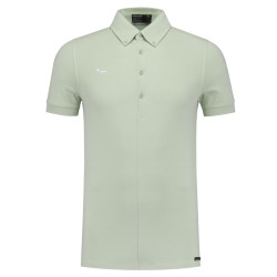 Morse code Polo met korte mouwen