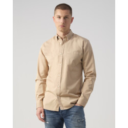 J.C. Rags Rexton casual overhemd met lange mouwen