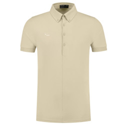 Morse code Polo met korte mouwen