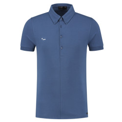 Morse code Polo met korte mouwen