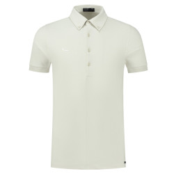 Morse code Polo met korte mouwen