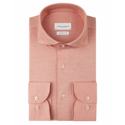 Profuomo Japanese knitted overhemd met lange mouwen