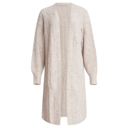 Smashed Lemon 24630 e oversized open cardigan met vlechtstructuur |