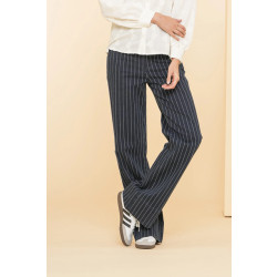 Geisha 41815-10 jeans flair pinstripe